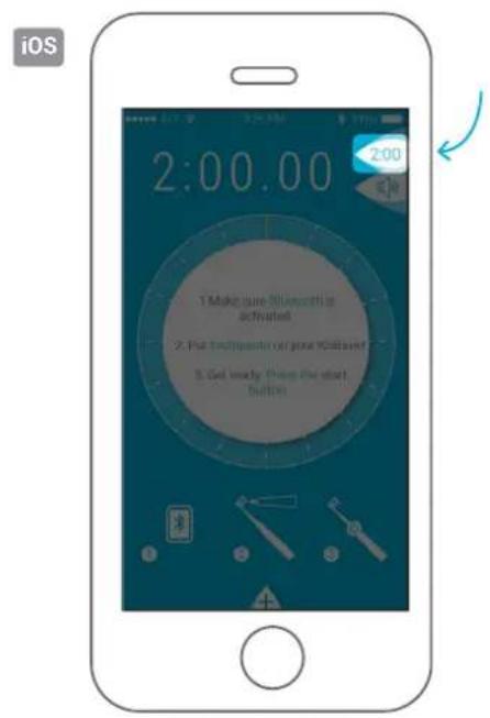 Kolibree Bluetooth - Adjusting brushing times - 1