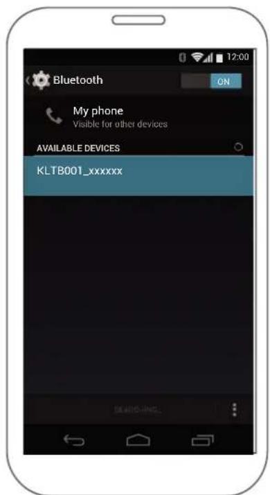 Kolibree Bluetooth - Connecting the Kolibree toothbrush to a mobile device - 6