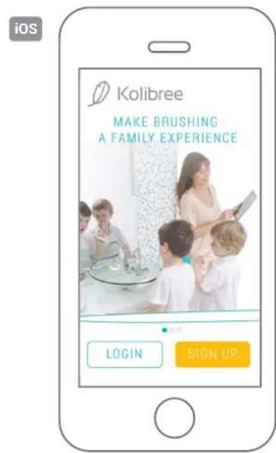 Kolibree Bluetooth - Creating the master account - 2