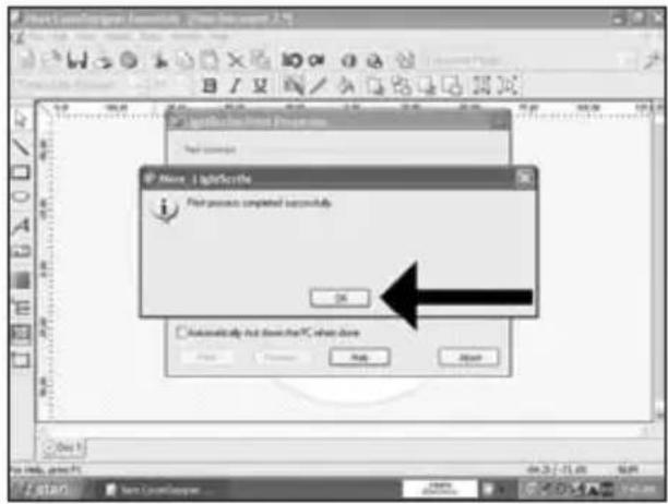 PHILIPS SPD6107BD - How to print a label using LightScribe? - 7