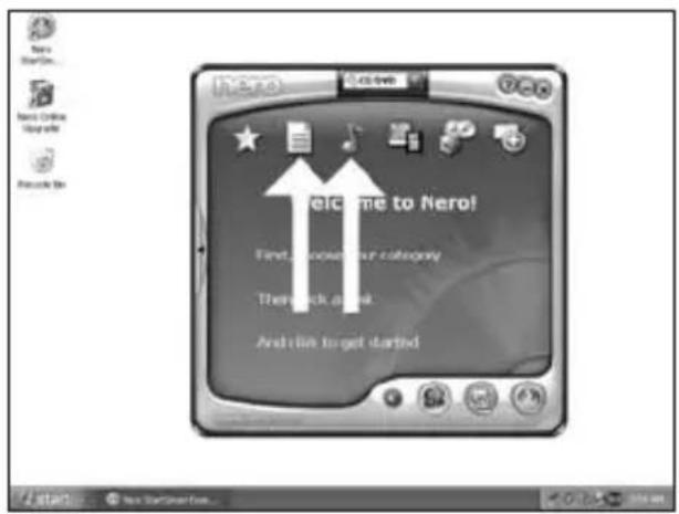 PHILIPS SPD2415BD - How to make a data or audio disc? - 2