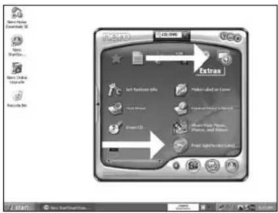 PHILIPS SPD6007BD - How to print a label using LightScribe? - 2