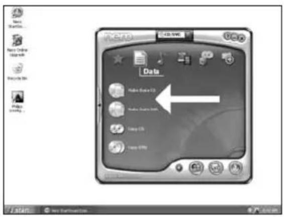 PHILIPS SPD6007BD - How to make a data or audio disc? - 3