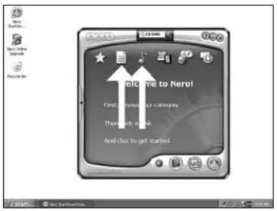 PHILIPS SPD6007BD - How to make a data or audio disc? - 2