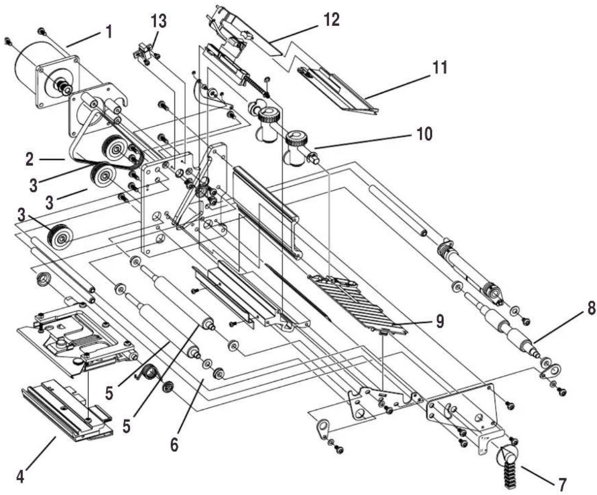Intermec Thermal Printhead - Print Unit (Ribbon Save) - 1