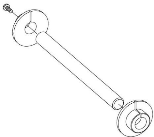 Intermec Thermal Printhead - Guide Shaft - 1