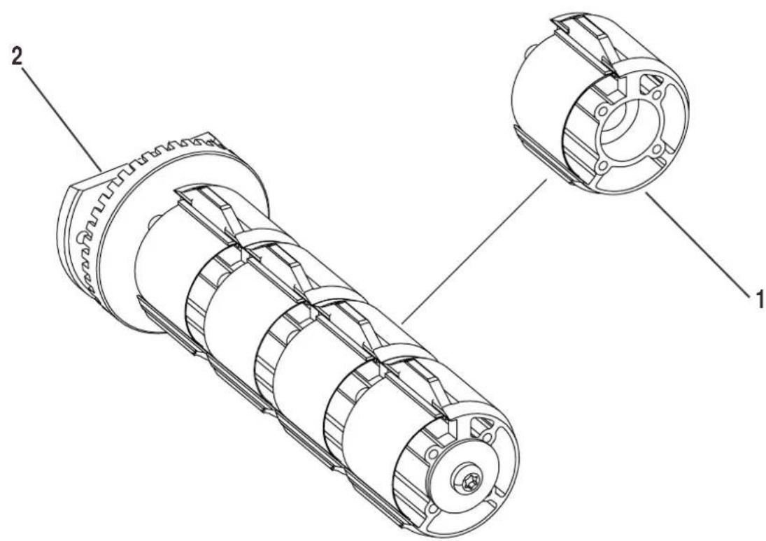 Intermec Thermal Printhead - Media Supply Spool - 1