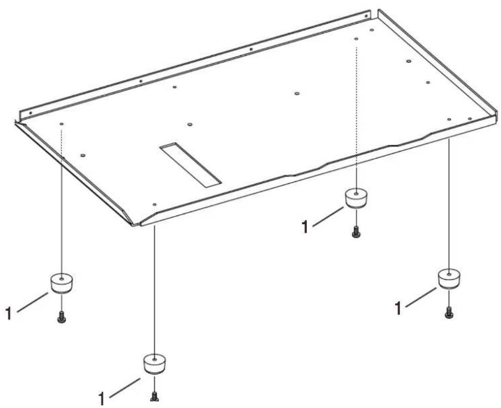 Intermec Thermal Printhead - Bottom Plate - 1