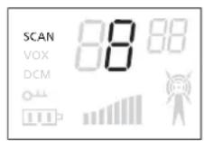 TOPCOM Twintalker 3800 Camouflage Pack - Skenovanie kanálov - 1