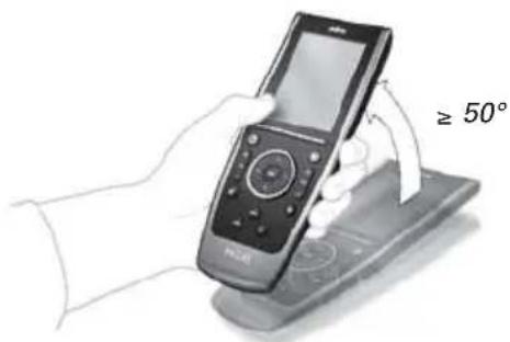 PHILIPS TSU9400 - Activating the screen of the Control Panel - 1