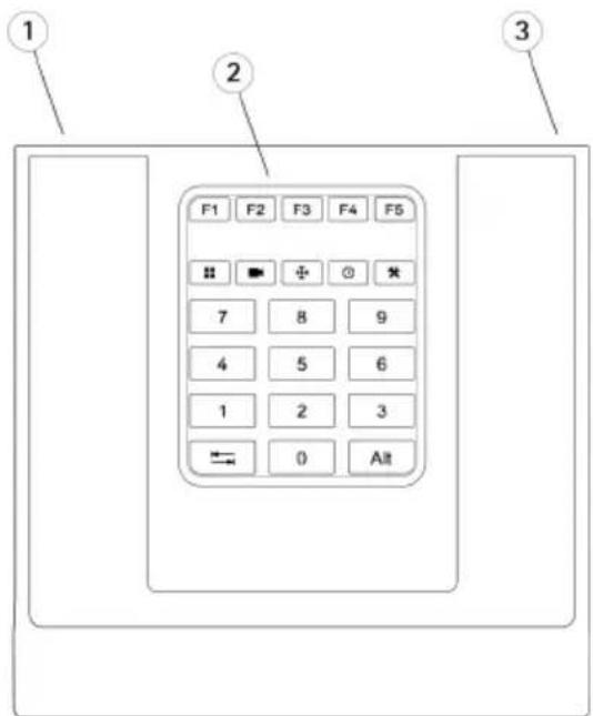AXIS T8313 - AXIS T83418 键盘键盘 - 1