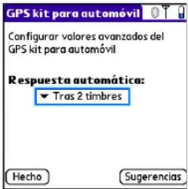 PALM 3262NA - Configuración del kit para coche GPS Navigator para contestar a las llamadas de forma automática - 1