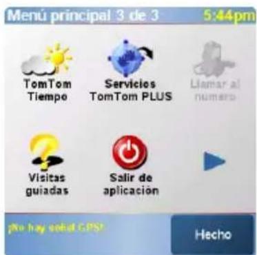 PALM 3262NA - Salir del software TomTom NAVIGATOR - 1