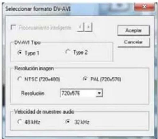 Approx APPGRABBERV2 - - Guardar un archivo en formato DV-AVI - 1