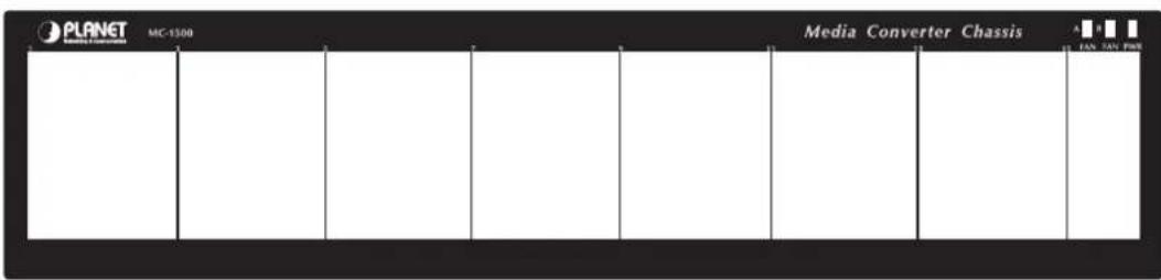Planet MC700 - Media Converter Chassis Front Panel - 2