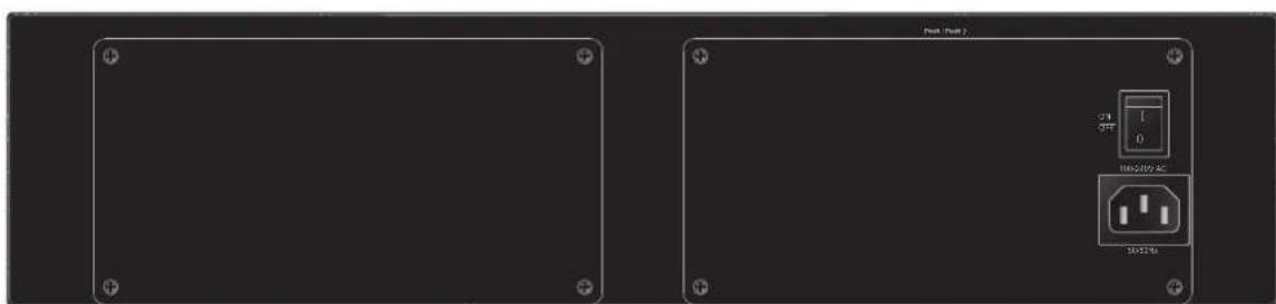 Planet MC700 - Media Converter Chassis Rear Panel - 3