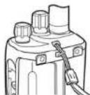 TOPCOM Protalker PT 1016 - De handriem bevestigen - 2