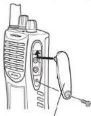 TOPCOM Protalker PT 1016 - Podłączenie zewnętrznego głośnika/ mikrofonu - 1