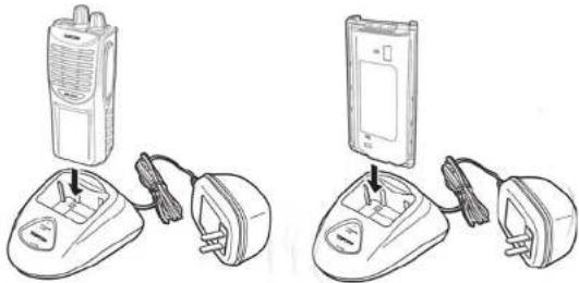 TOPCOM Protalker PT 1016 - Charging the battery - 1