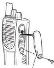 TOPCOM Protalker PT 1016 - Aansluiting externe luidspreker/microfoon - 1