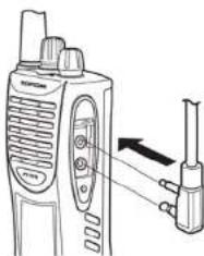 TOPCOM Protalker PT 1016 - Aansluiting externe luidspreker/microfoon - 3