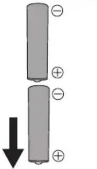 PANASONIC EWDJ10 - Insérez les piles alcalines - 2