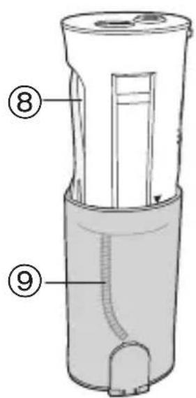 PANASONIC EWDJ10 - Označeni Častí - 2