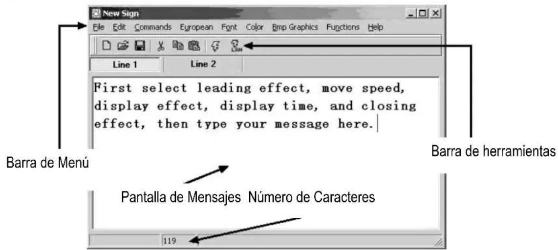 VELLEMAN MML24R - La pantalla del software - 1