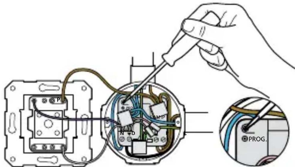 MARMITEK SWM1P - In den Programmiermodus schalten - 1