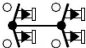 MARMITEK SWM1P - ACHTUNG! Pro SWM1Pdarf nur 1 Motor zugleich angeschlossen werden. Schließen Sie niemals zwei oder mehr Motoren parallel an! - 2