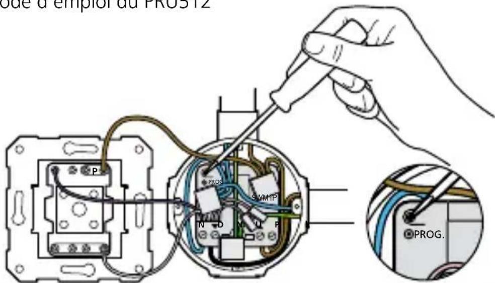 MARMITEK SWM1P - Placez en mode de programmation - 1