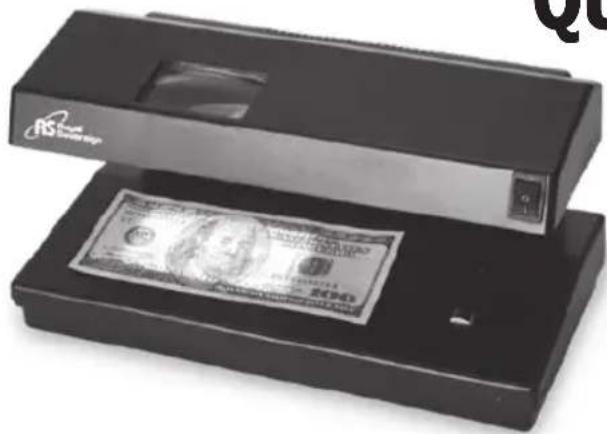Royal Sovereign RCD2000 - DÉTECTEUR DE CONTREFAÇON PAR QUATRE MÉTHODES - 1