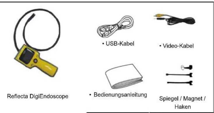 Reflecta DigiEndoscope - Packungsinhalt - 1