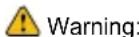 Wilson Sleek 4GC - Warnings: - 2