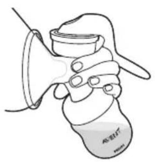 PHILIPS AVENT SCD292 - Assembling the manual breast pump - 12