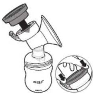 PHILIPS AVENT SCD292 - Assemblage du tire-lait - 6