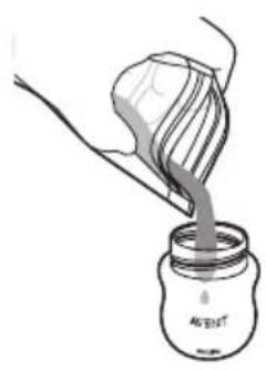 PHILIPS AVENT SCD292 - Verser le lait du sac de lait maternel - 3