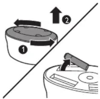 PHILIPS AVENT SCD292 - Removing the batteries - 1