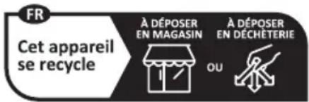 CLATRONIC EKA 3338 - Signification du symbole « Poubelle » - 3