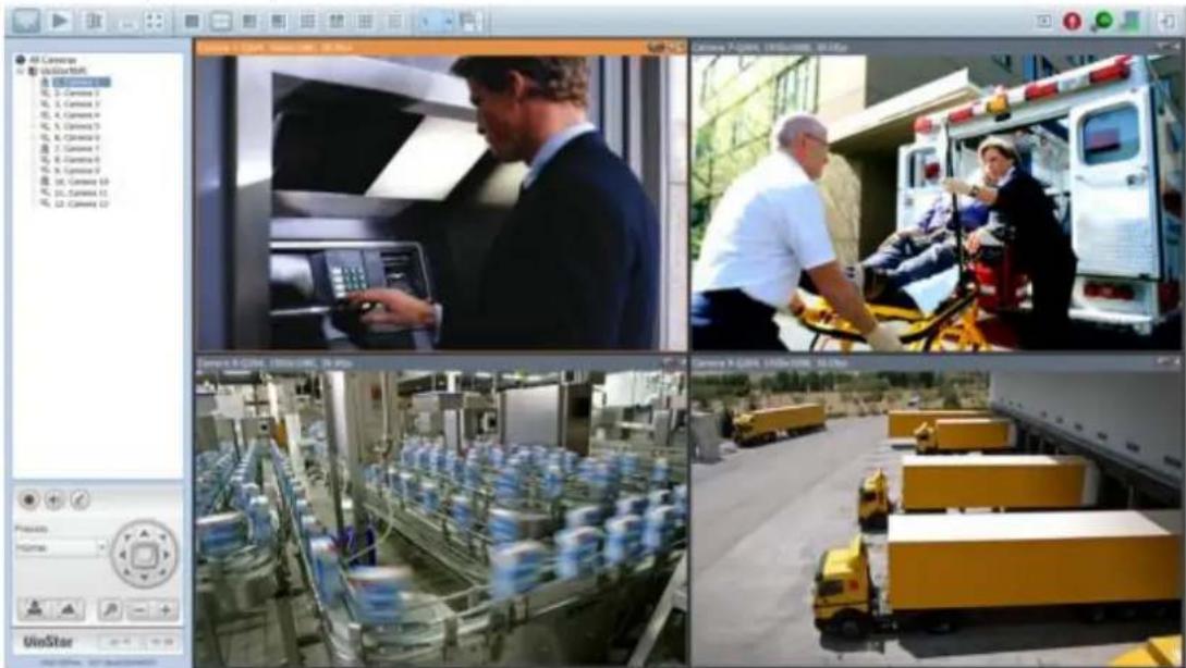 QNAP VS8132URP PRO+ - Fenêtre de vue en direct - 1