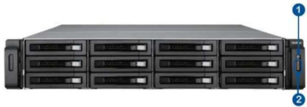 QNAP VS8132URP PRO+ - Illustration du matériel - 1