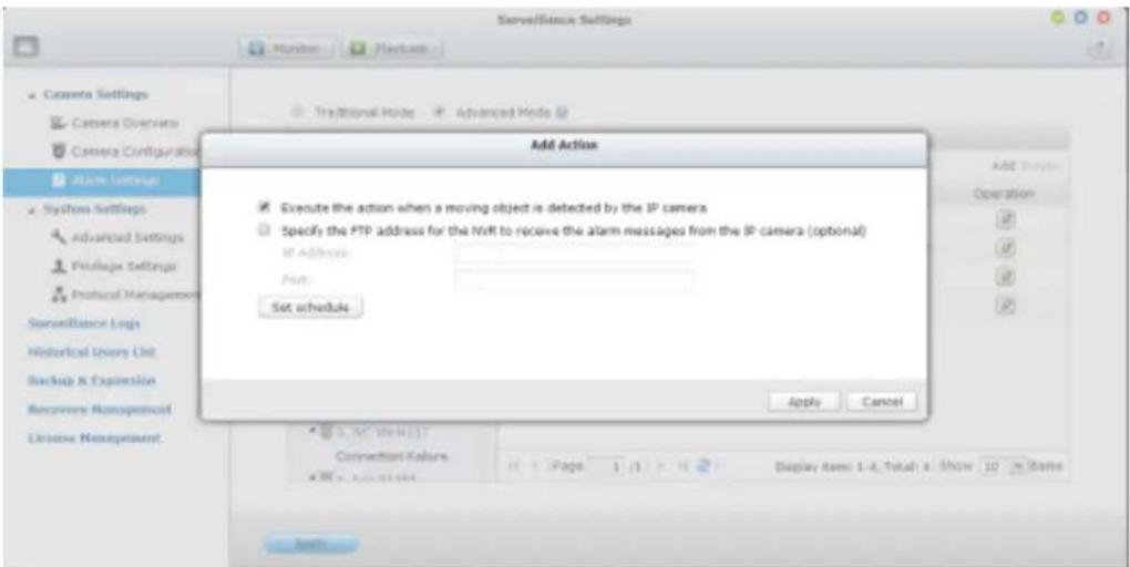 QNAP VS8132URP PRO+ - Détection de mouvement - 1