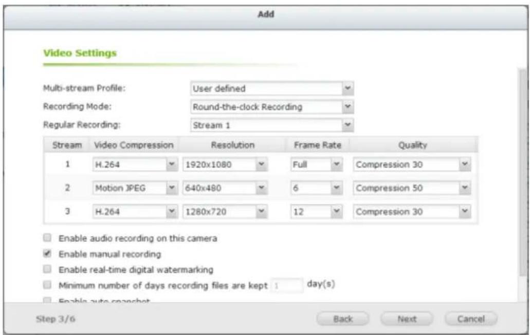 QNAP VS8132URP PRO+ - Multi-flux définis par l'utilisateur - 4