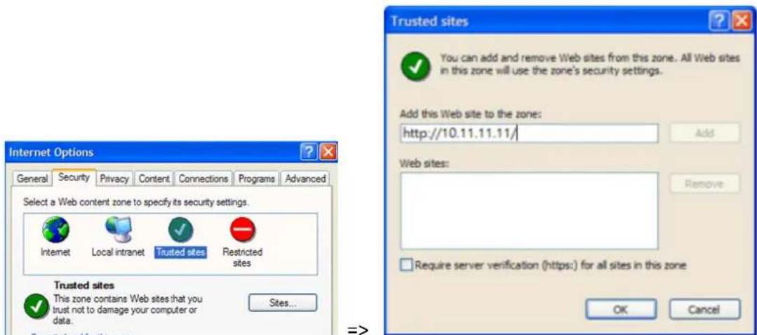 QNAP VS12164URP PRO+ - Paramètres de sécurité du navigateur Web - 2
