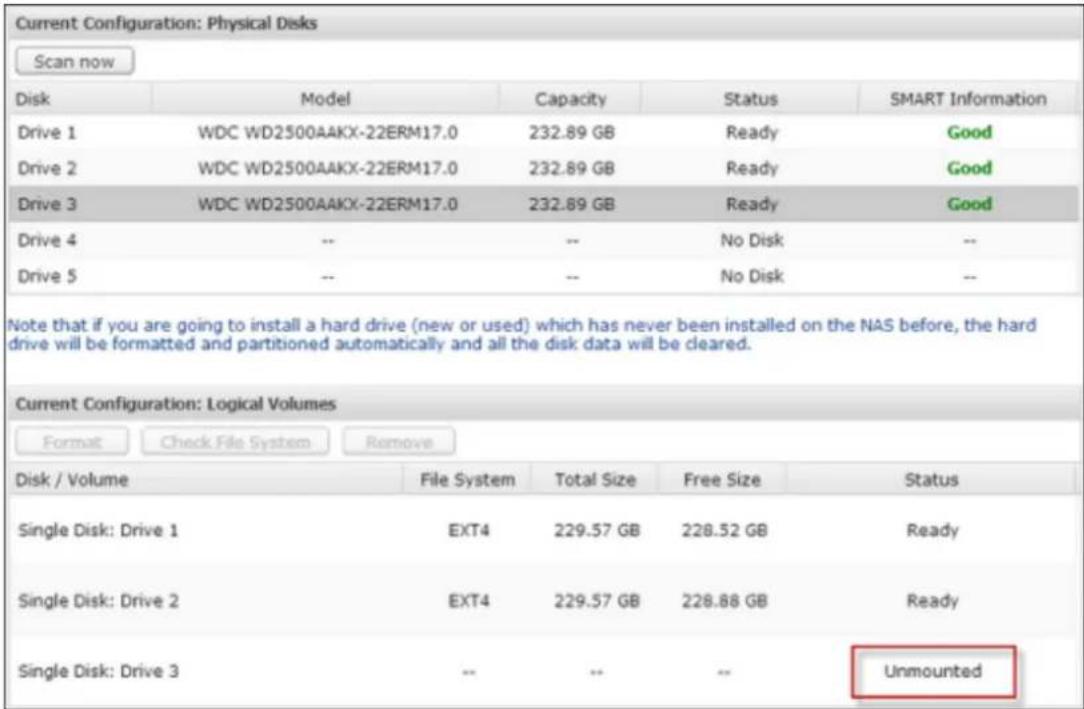 QNAP VS12164URP PRO+ - Migrer (Migration de niveau RAID en ligne) - 1