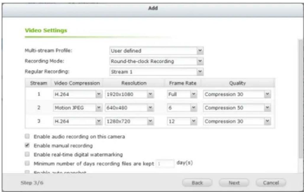 QNAP VS12164URP PRO+ - Multi-flux défiinis par l'utilisateur - 4