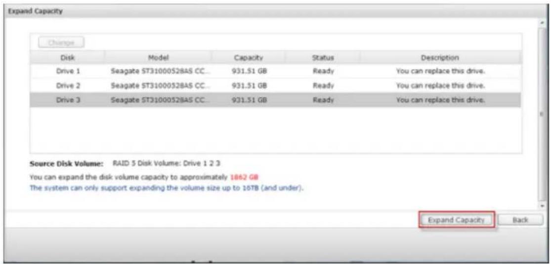 QNAP VS2108L - Procédure à suivre - 7