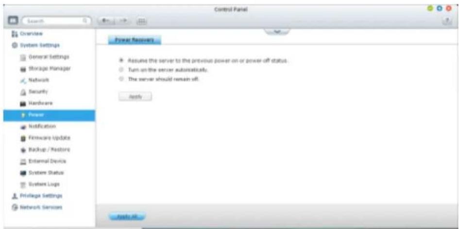 QNAP VS2108L - Alimentation - 1