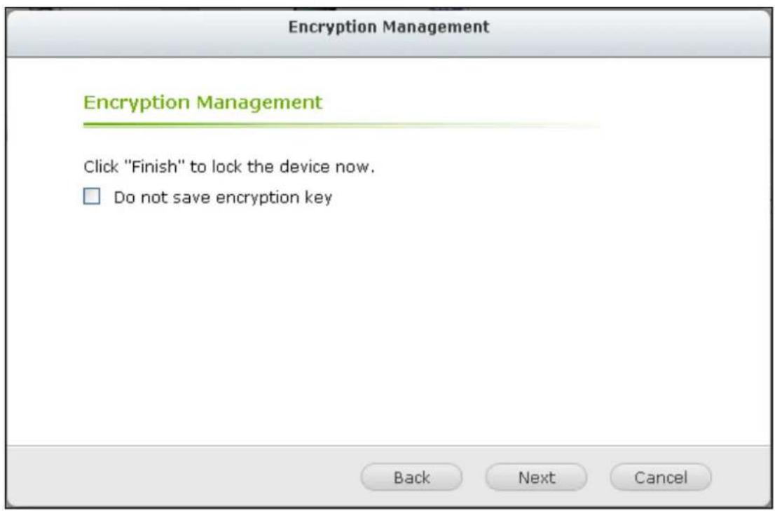 QNAP VS2108L - Verrouiller l'appareil - 2
