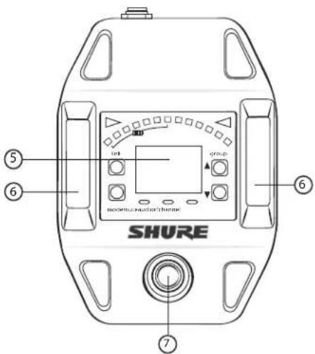 SHURE GLXD16 - ⑦ Fußschalter - 1
